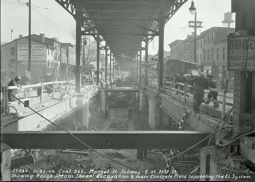 West Philadelphia Collaborative History Digging the Market Street Tunnel